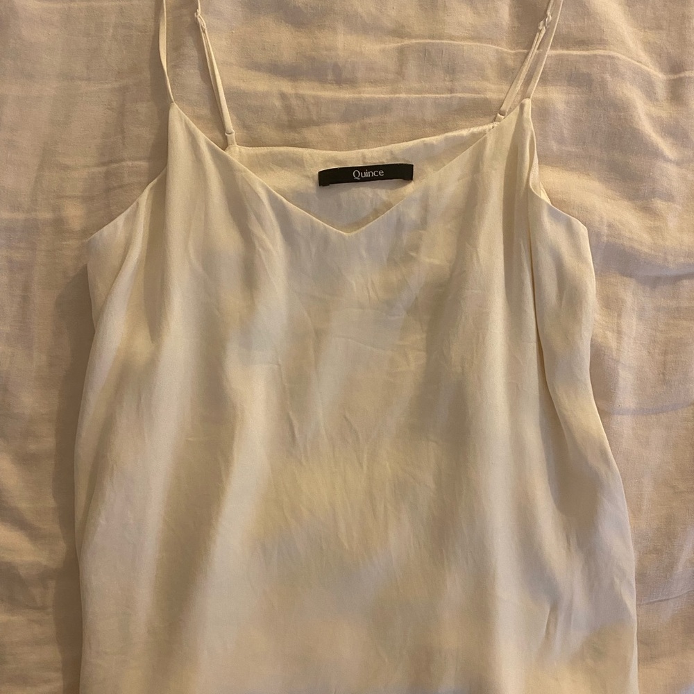 Quince silk tank